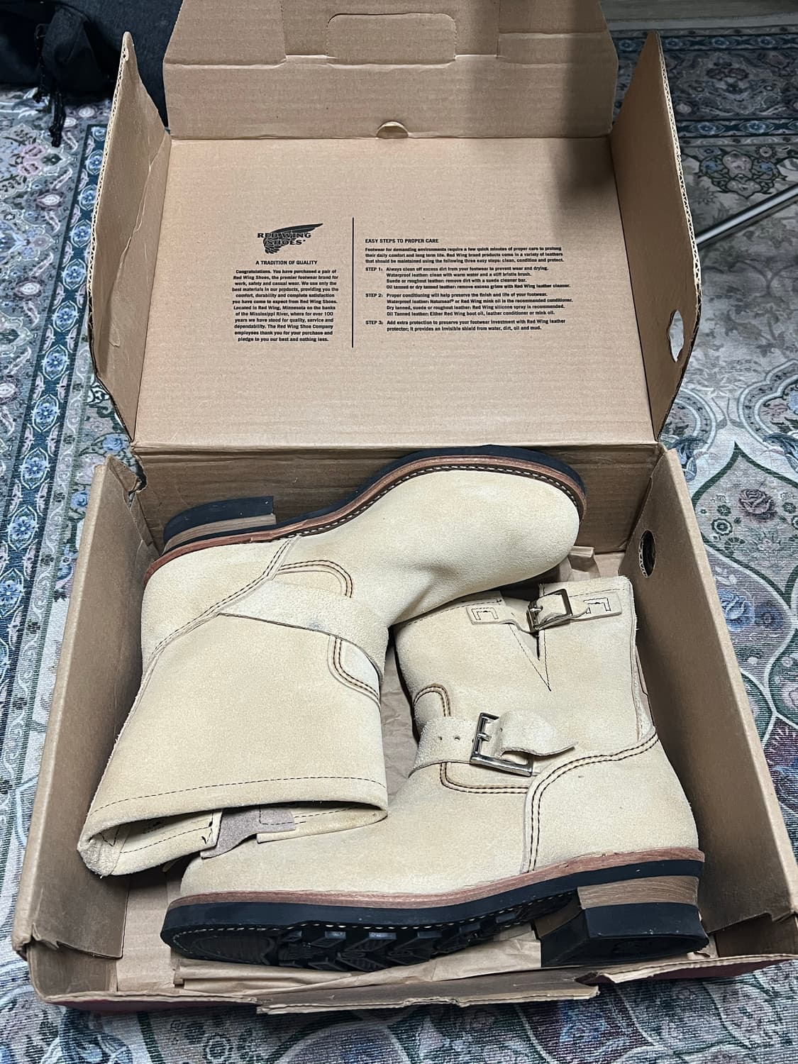 레드윙 엔지니어드부츠 2965 270사이즈 팝니다 상품이미지1