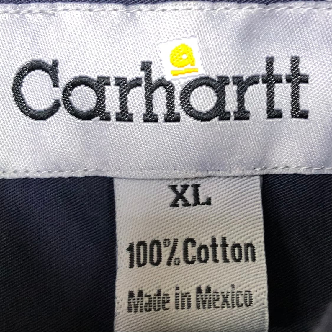 XL 칼하트 다크네이비 워크 셔츠 상품이미지3