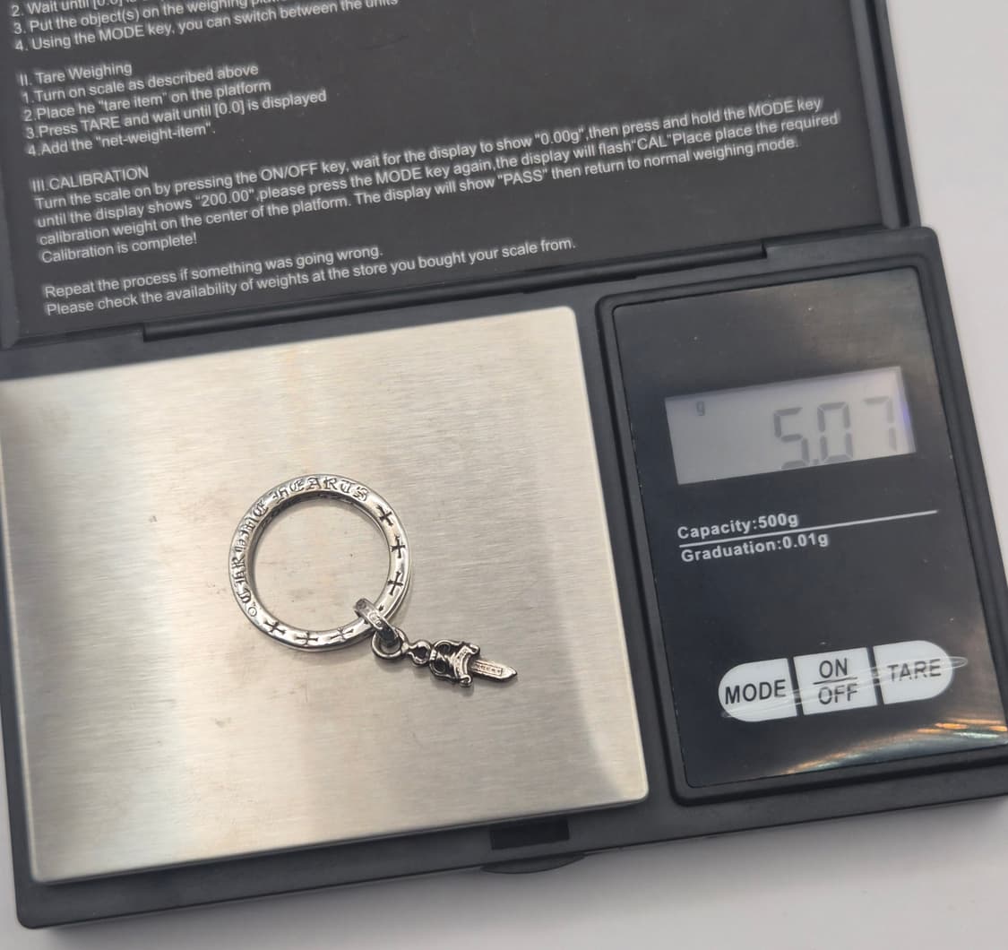 크롬하츠 정품 ntfl 대거 스택 링 반지 풀구성 us6.5(kr13) 상품이미지8