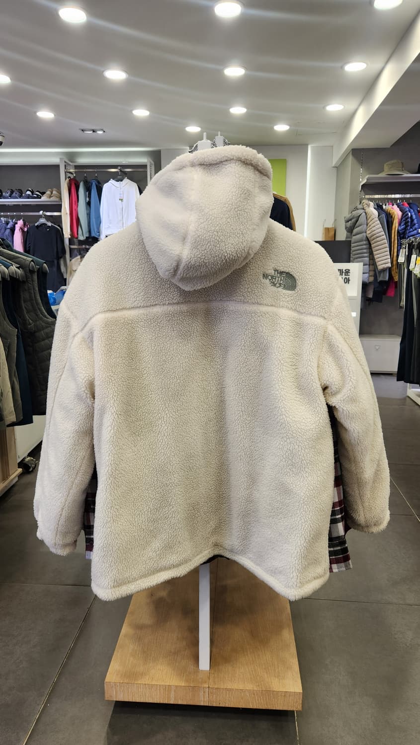 노스페이스 리버시블 후리스 뽀글이 양면 후드집업  L 상품이미지2