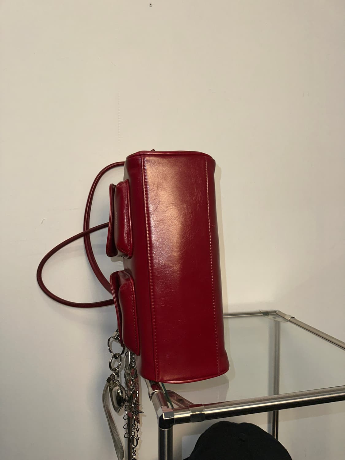 스탠드오일 츄비백 딥레드 숄더백 os 상품이미지6