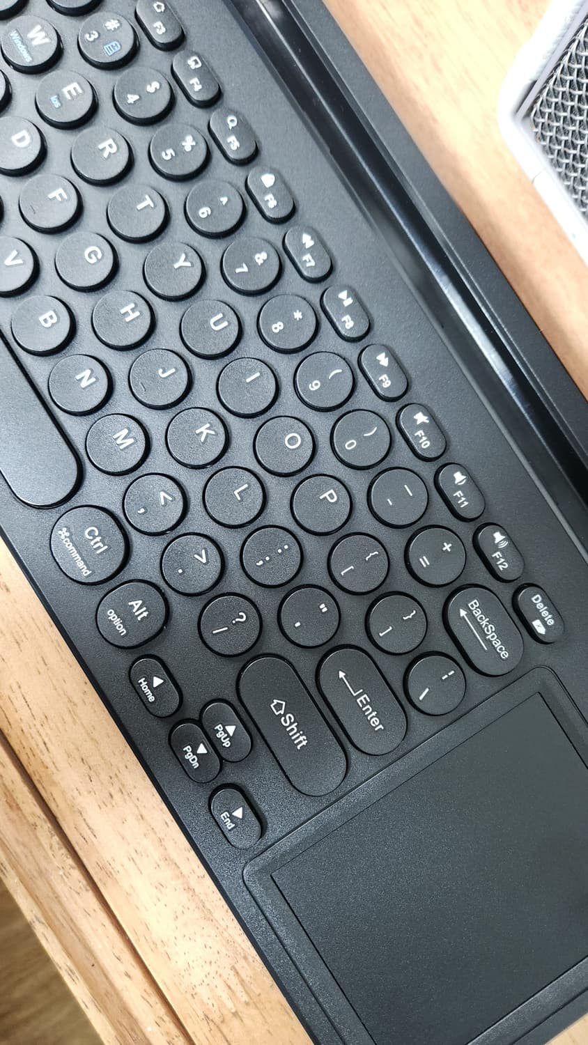 # 블루투스 무선 키보드, 터치패드 포함, 저소음 초박형키보드 급처 상품이미지5