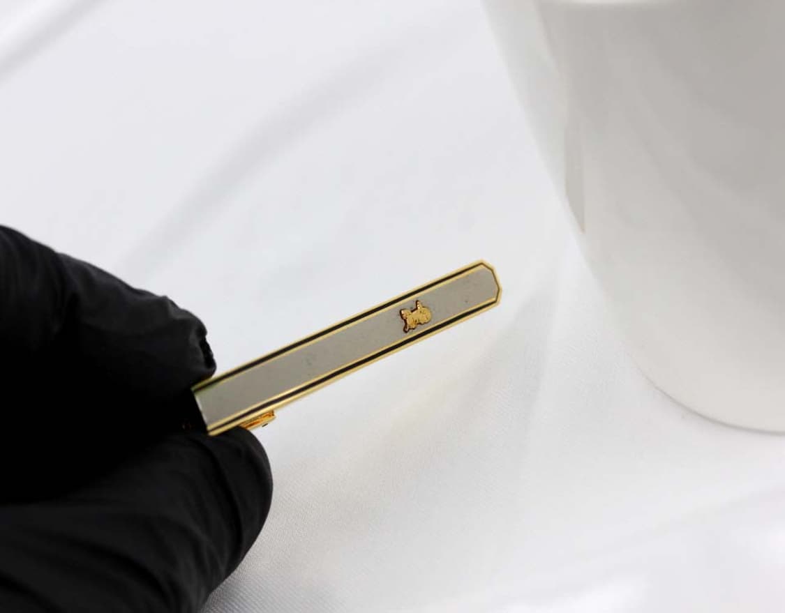 셀린느 A-등급 5cm 남자 명품 넥타이핀 빈티지 상품이미지5