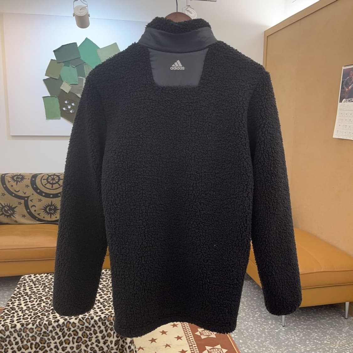 아디다스 고프코어 하이로프트 쉐르파 플리스 자켓 M C08840 상품이미지4