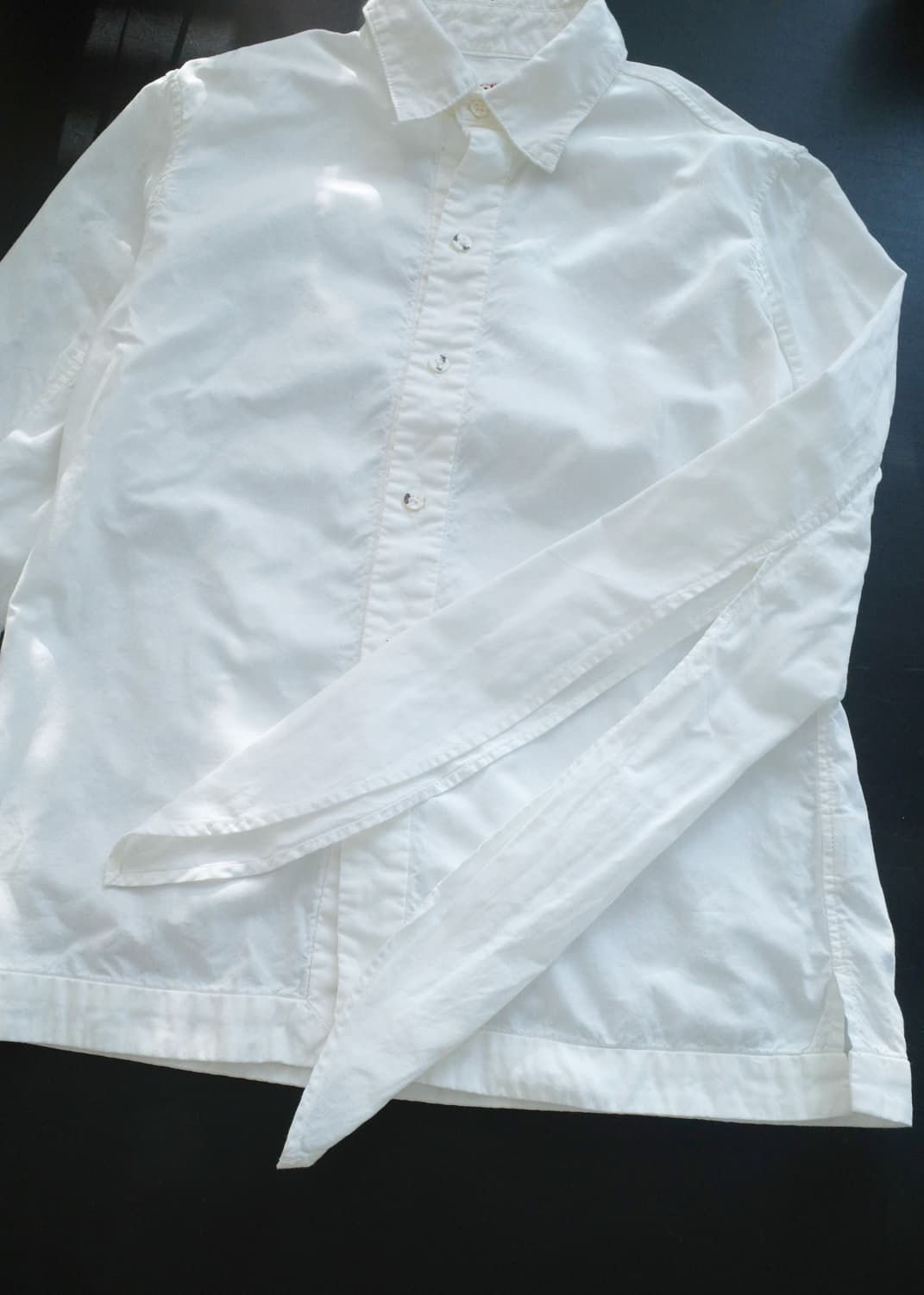 캐피탈 리본 셔츠 상품이미지4