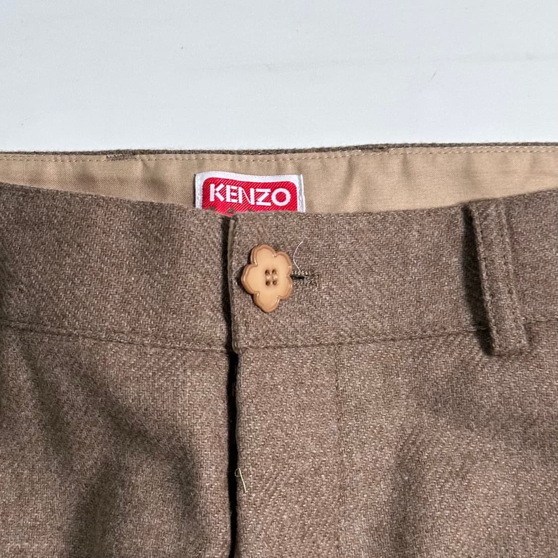 겐조 로고 패치 울 카고팬츠 상품이미지3