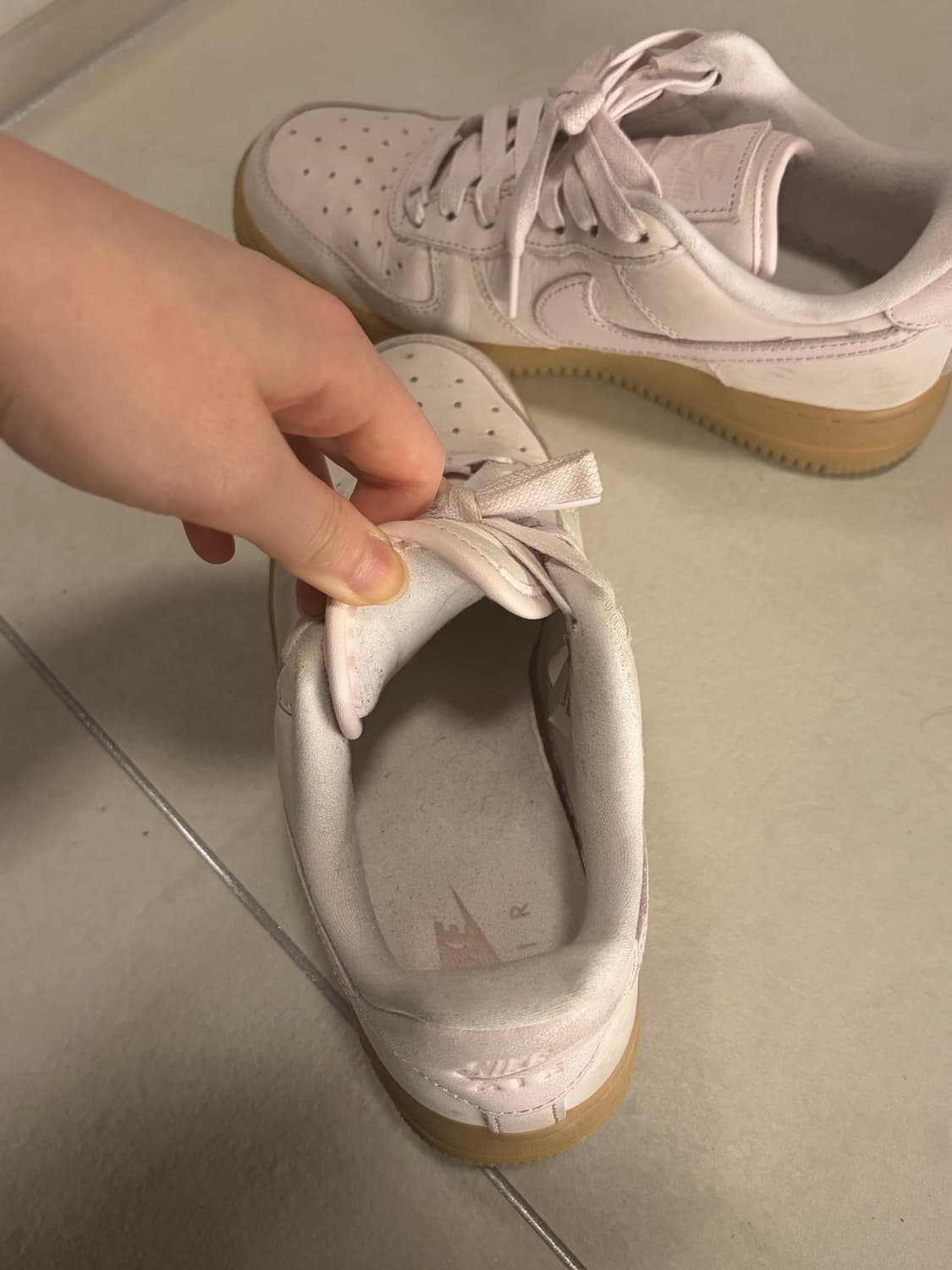 나이키 에어포스 1 프리미엄 MF 펄 핑크 230 상품이미지8