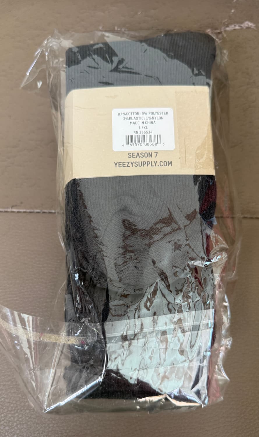 [새상품/L,XL] 이지 시즌7 칼라바사스 삭스 양말 3페어 상품이미지2