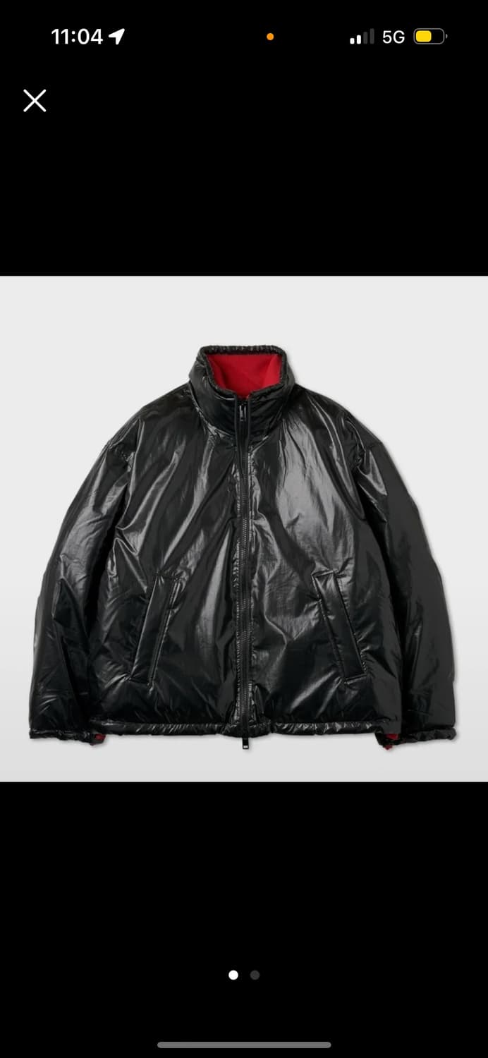 디젤 22FW W-JUPITER 리버시블 다운 패딩 상품이미지2