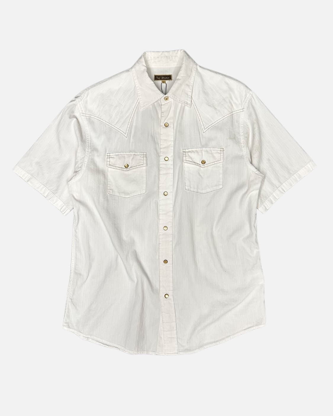 white pattern western shirt 상품이미지1