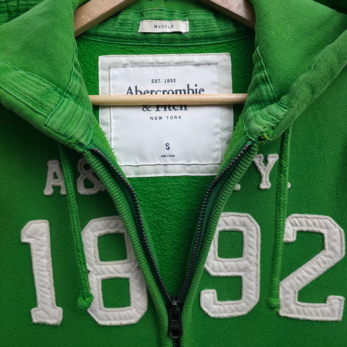 [S] 아베크롬비 그린 후드집업 상품이미지4