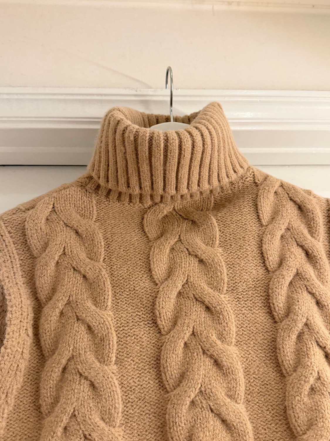 자라 니트 목폴라 크롭 상품이미지4