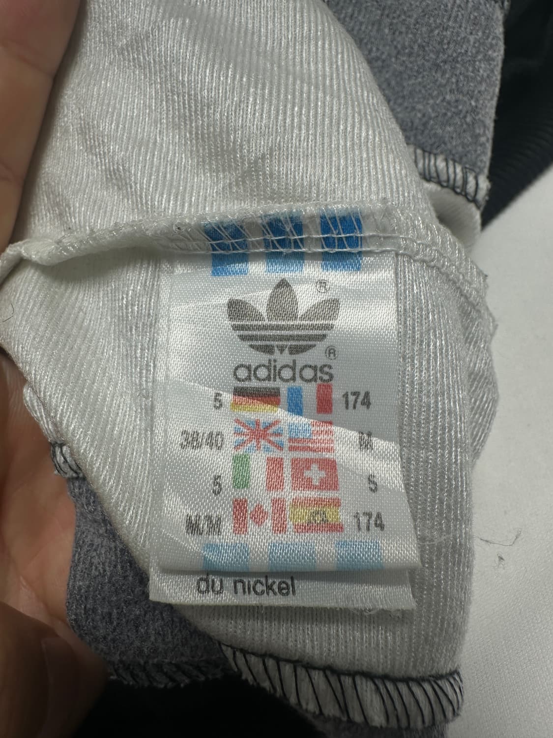 Adidas 아디다스 90s 올드스쿨 반팔져지 상품이미지4