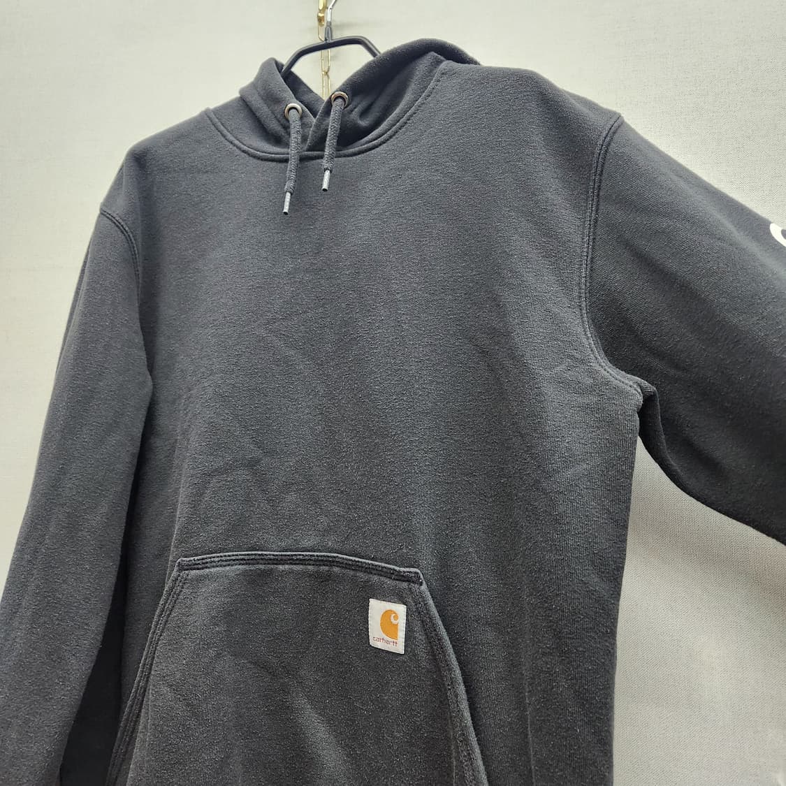칼하트 로고/사이드레터링 후드티 S(L) 상품이미지2