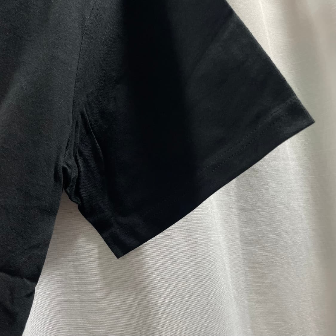 네이더스/ 체스트 로고 반팔티셔츠 블랙/ 4 상품이미지4