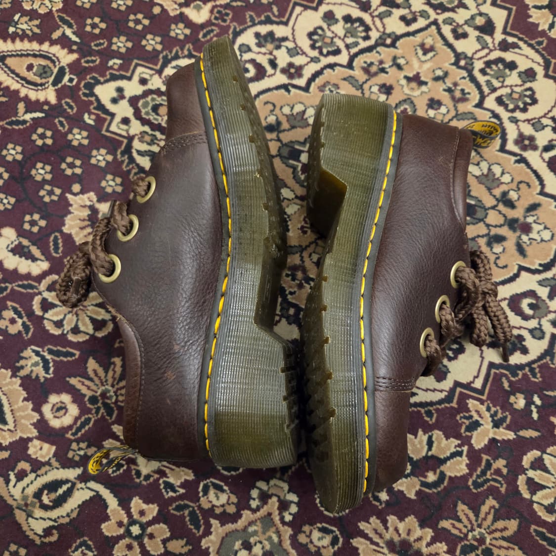 닥터마틴 크랜포드 풀박스 크레이지홀스 브라운 uk5 240-245 상품이미지5