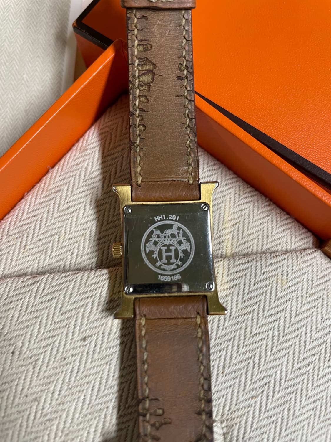 에르메스 H아워 Heure H HH1.201 여성 시계 보증서있음 상품이미지5