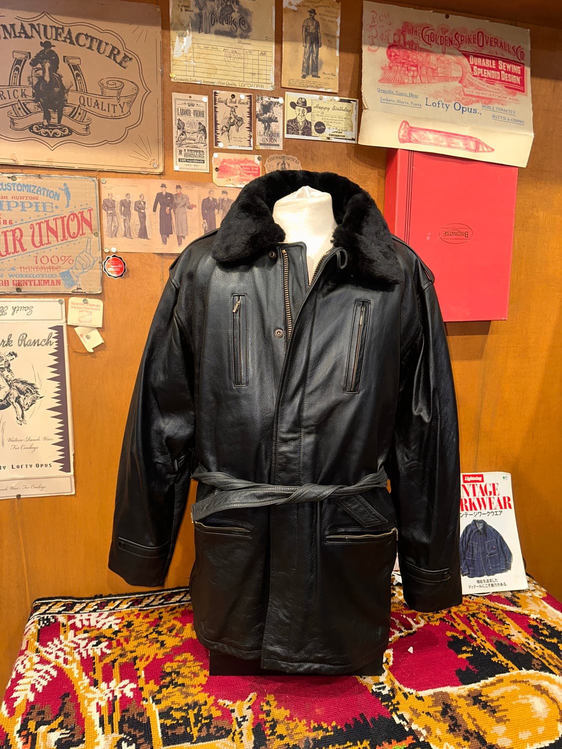 ( XL-2XL ) 가죽자켓 가죽코트 바이커자켓 레더자켓 소가죽자켓 상품이미지1