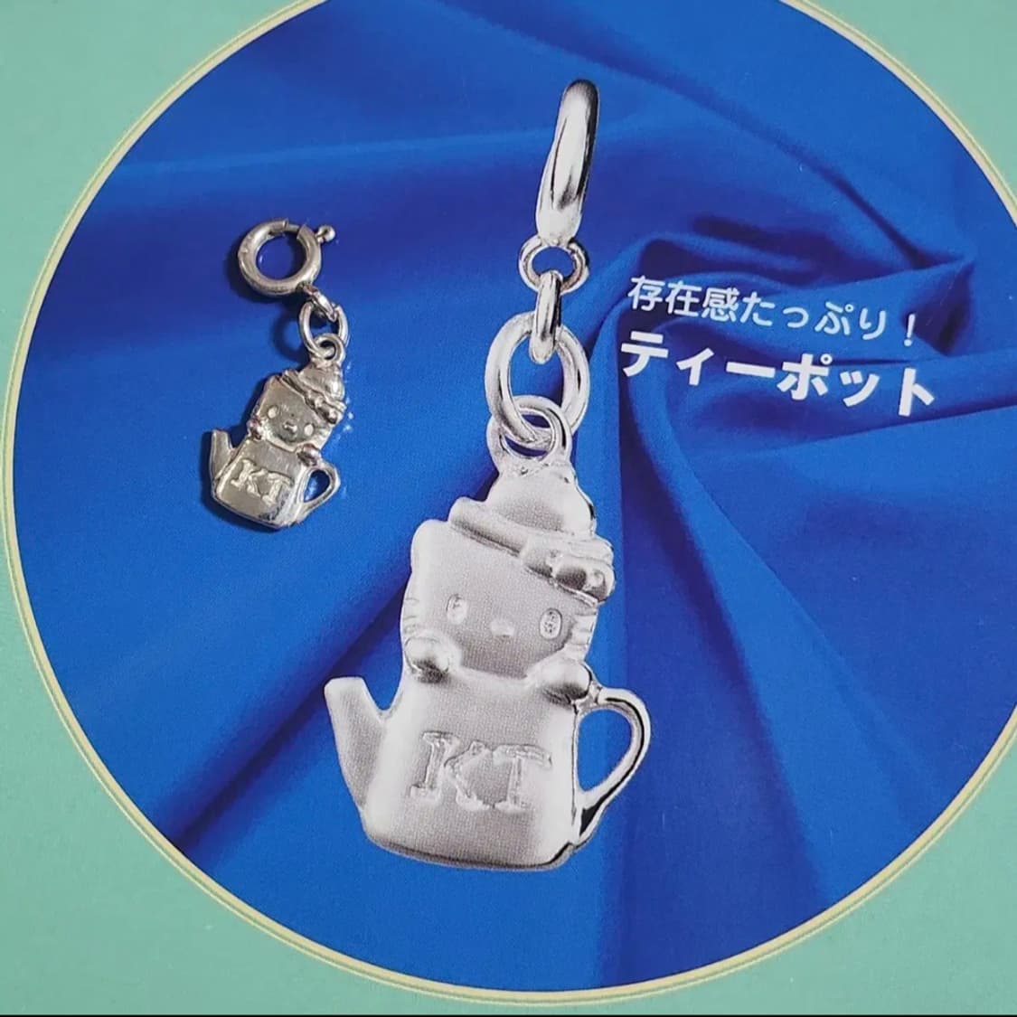 HELLO KITTY 헬로키티 2007년 주전자 키티 실버925 상품이미지2