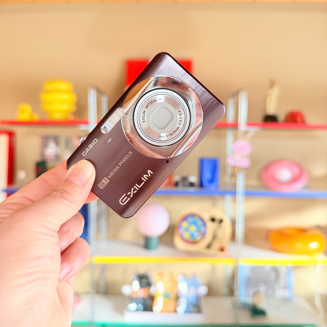 ✨츄 프리지아 픽 풀박 풀셋✨ 카시오 엑슬림 EX-Z85 쵸코 브라운🍫 상품이미지2