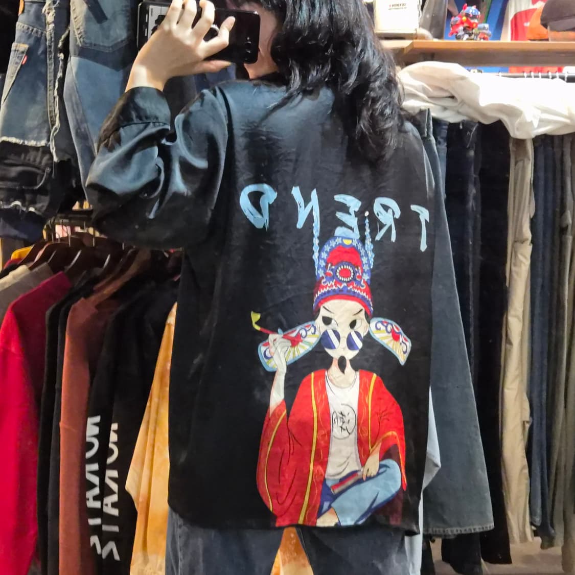 [NO.9] 그래픽 동양풍 셔츠 상품이미지4