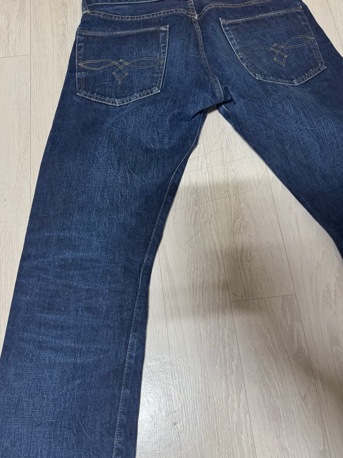 RRL 더블알엘 로우 스트레이트 셀비지 데님 31x32(실측) 상품이미지4