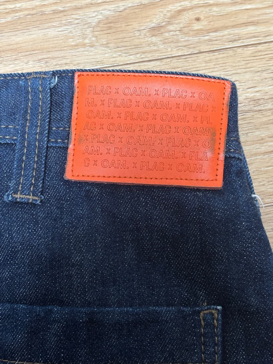 OAM x PLAC  셀비지 데님 워크 팬츠 상품이미지3