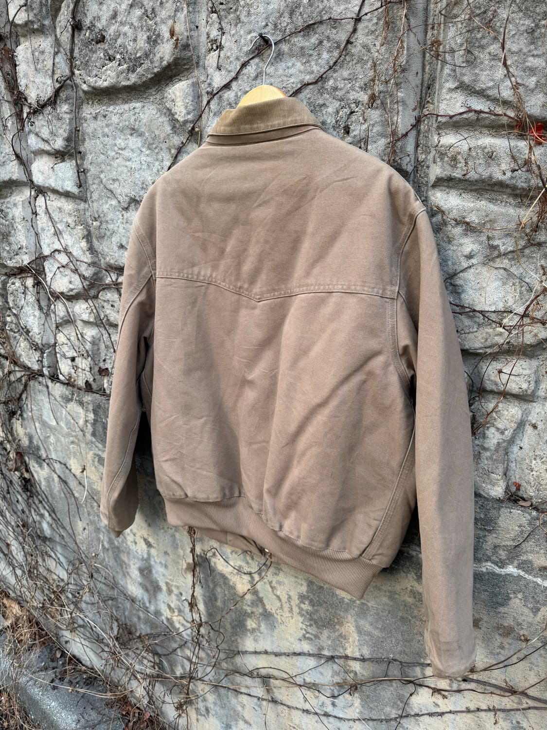 00s 칼하트 빈티지 싼타페 sdl 코듀로이카라 가죽탭 워크 자켓 상품이미지4