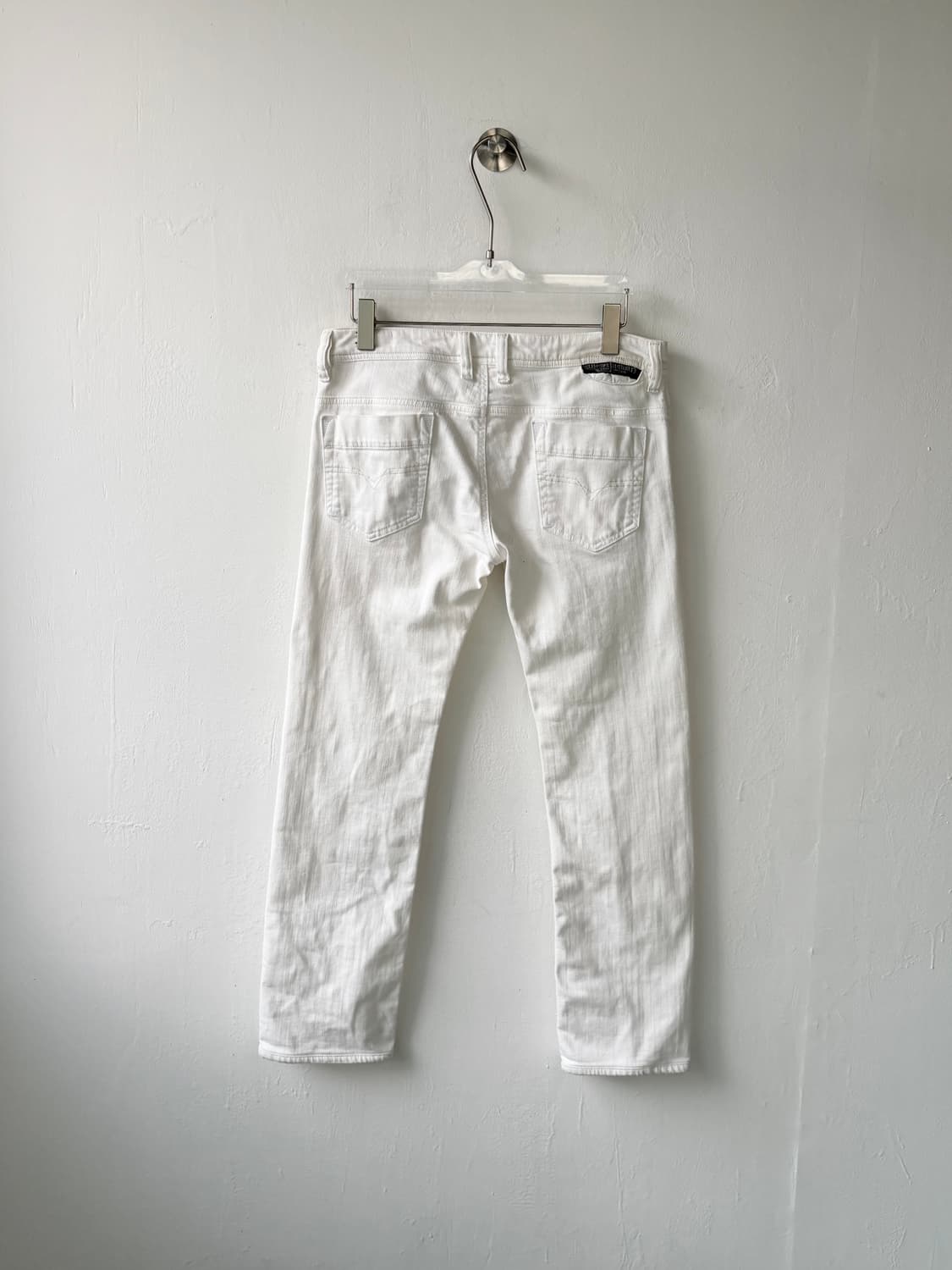 디젤 화이트 레귤러 진  상품이미지4