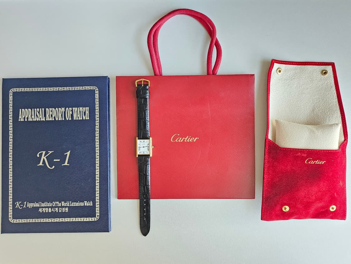 까르띠에 빈티지 탱크머스트 라지 상품이미지7