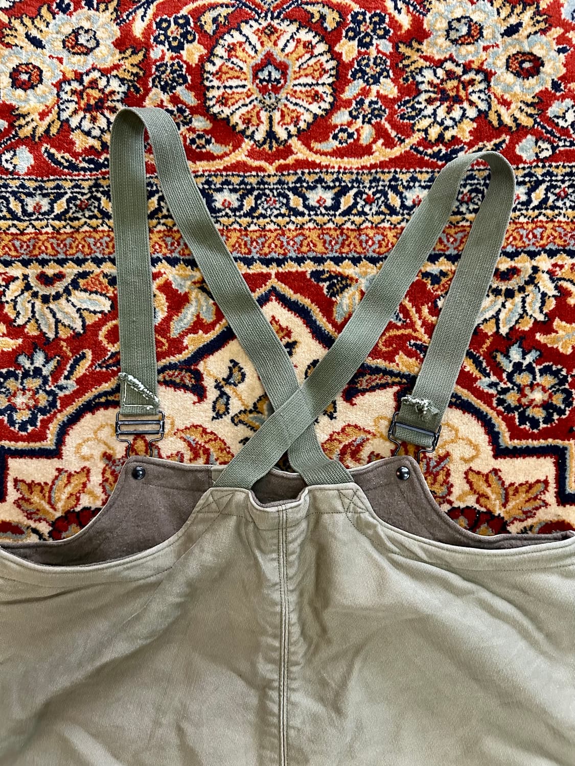 40s WWII USN N-1 덱 오버롤 - M 상품이미지6