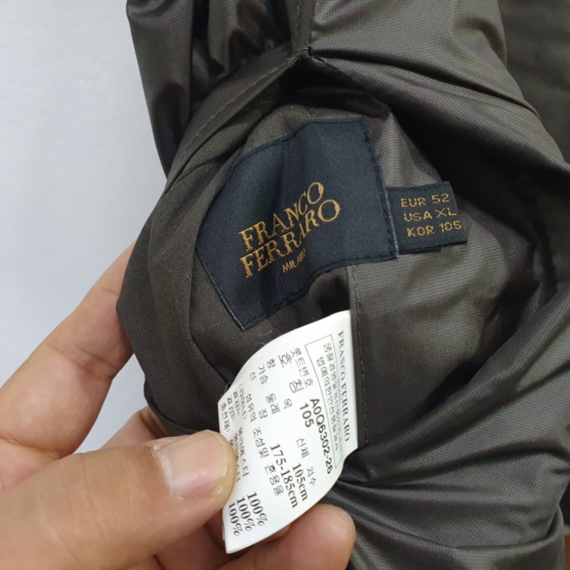 프랑코페라로 패딩베스트(105) 상품이미지3