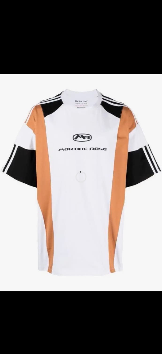 마틴로즈 로고 프린팅 패널 코튼 티셔츠 XL 상품이미지1