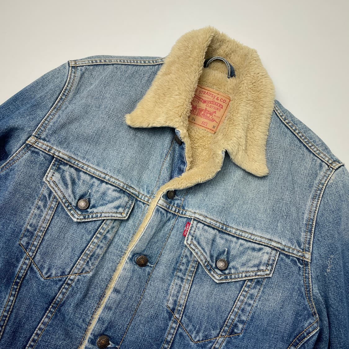 리바이스 데님 쉐르파 트러커 자켓 M 상품이미지4