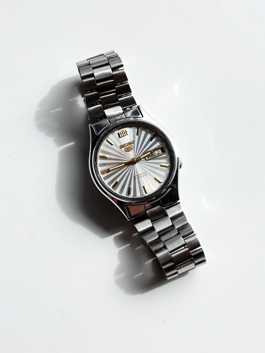 90s Seiko5 Autmatic Vintage Metal Watch 상품이미지1
