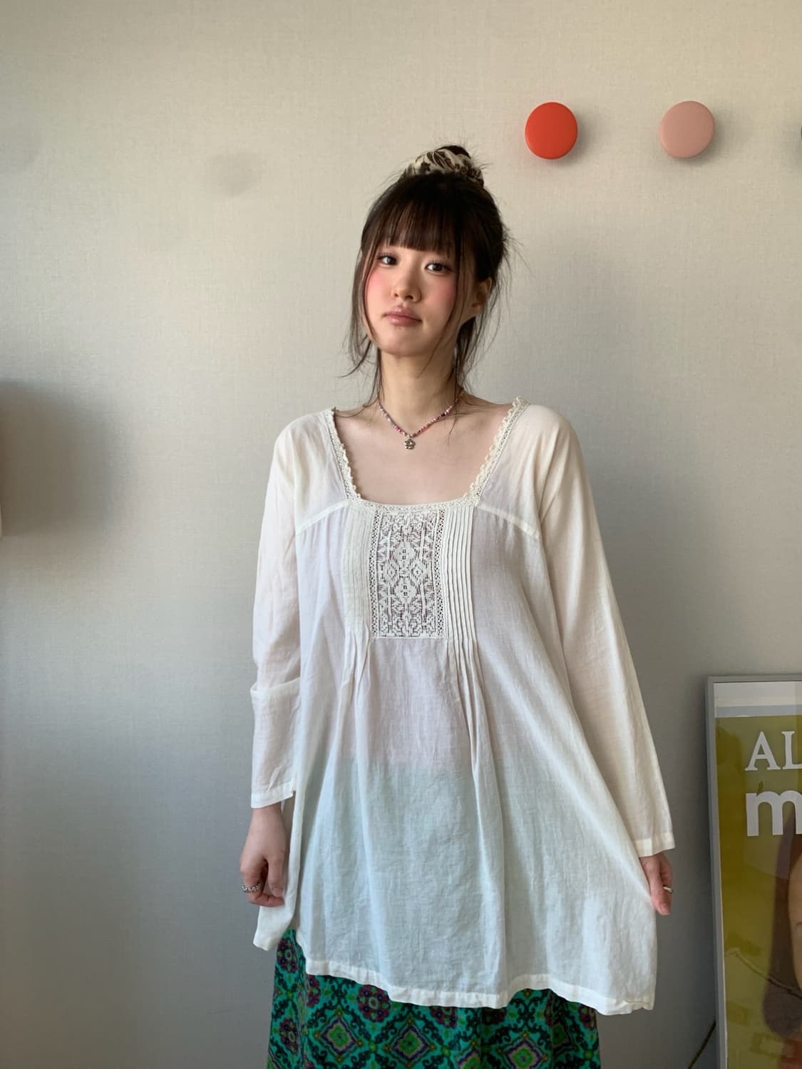 ethnic lace blouse 상품이미지3