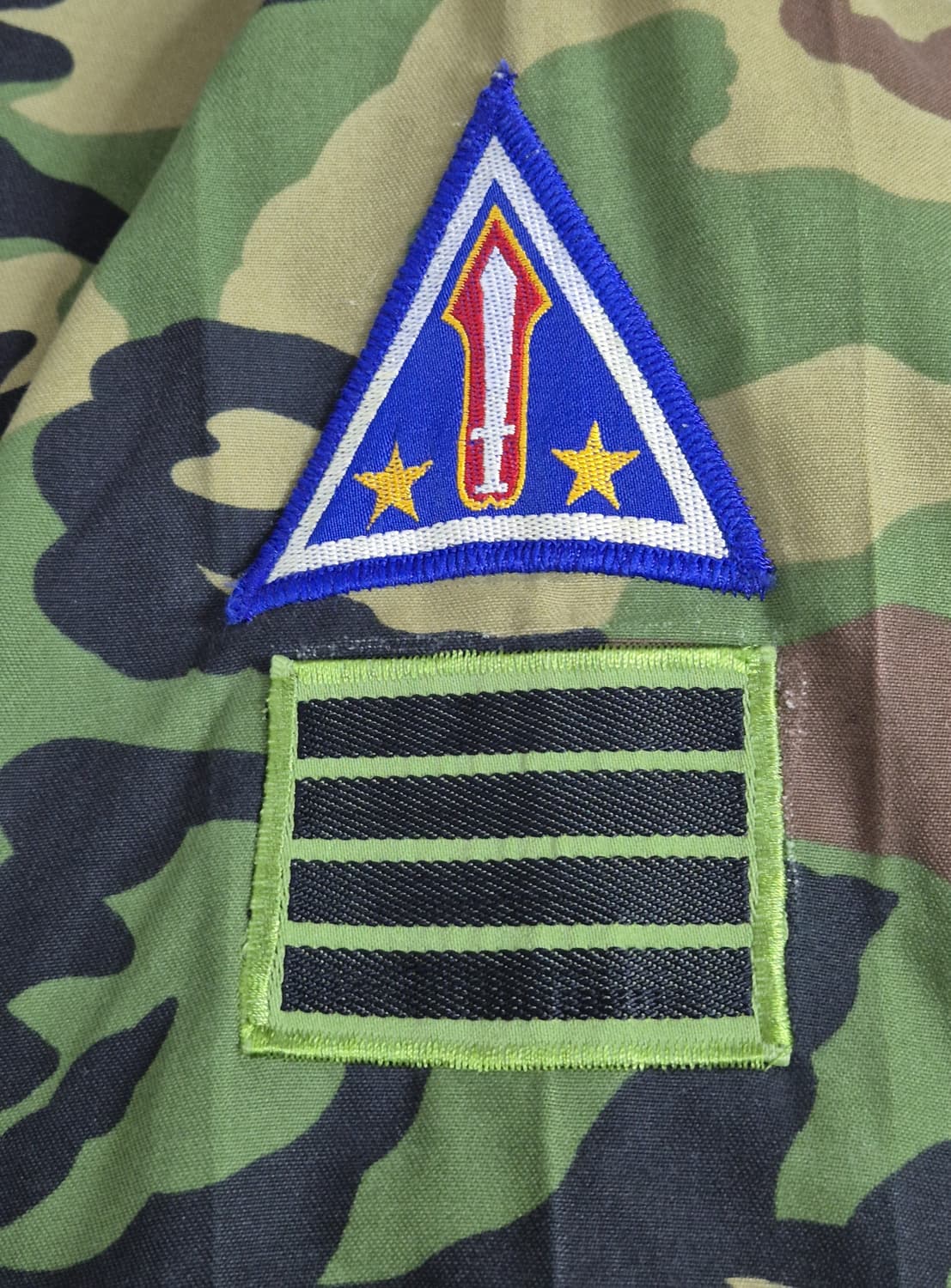육군 구형 육군훈련소 병장 중기형 야전상의 전투복 상의 자켓 점퍼 (L) 상품이미지9