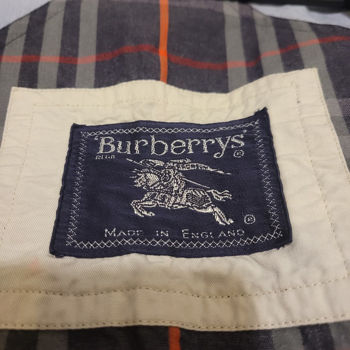 버버리 코튼 집업 자켓 상품이미지7