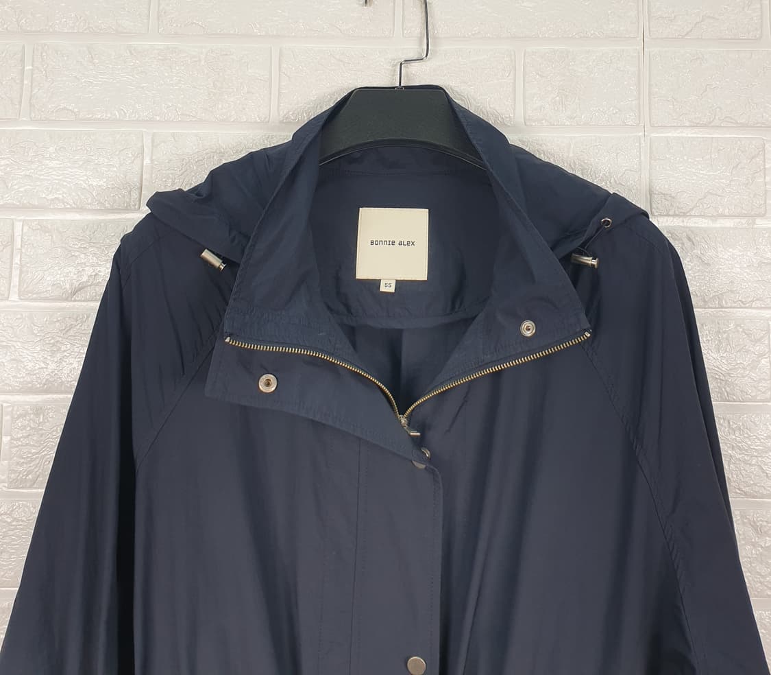 [55]보니알렉스 후드 트렌치 코트 상품이미지4