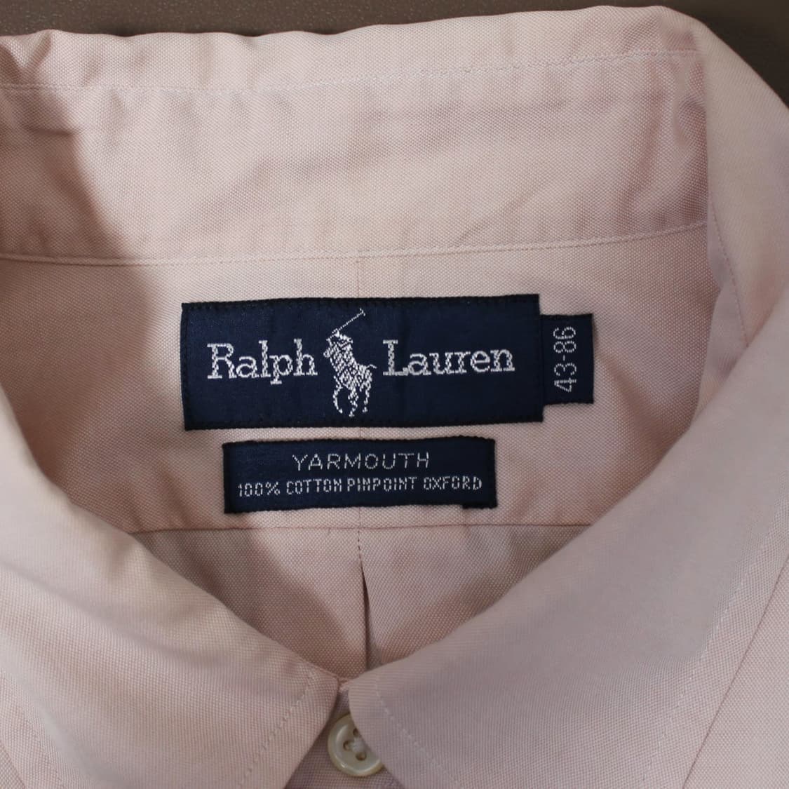 Polo 폴로 랄프로렌 클래식 연핑크 옥스포드 셔츠  상품이미지3