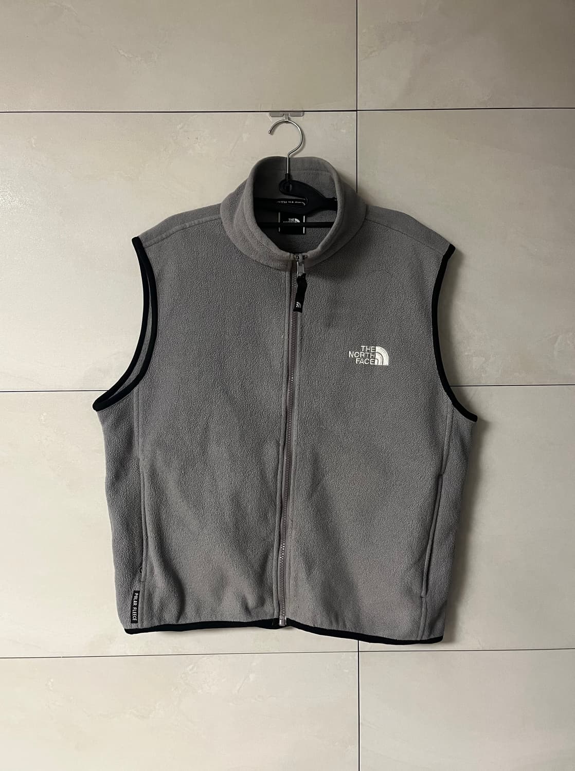 노스페이스 폴라폴리스 플리스 조끼 그레이 [M] 상품이미지1