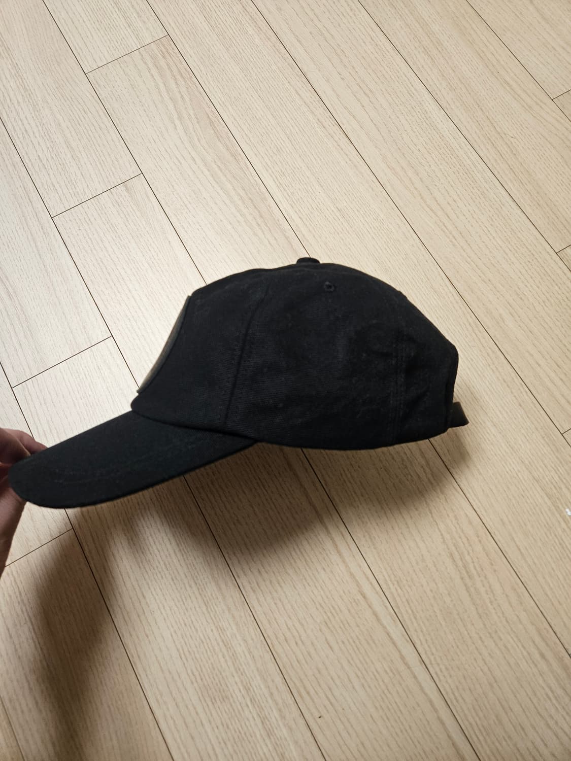 랏츠 랫츠 rats 캔버스 레더로고 캡 상품이미지4