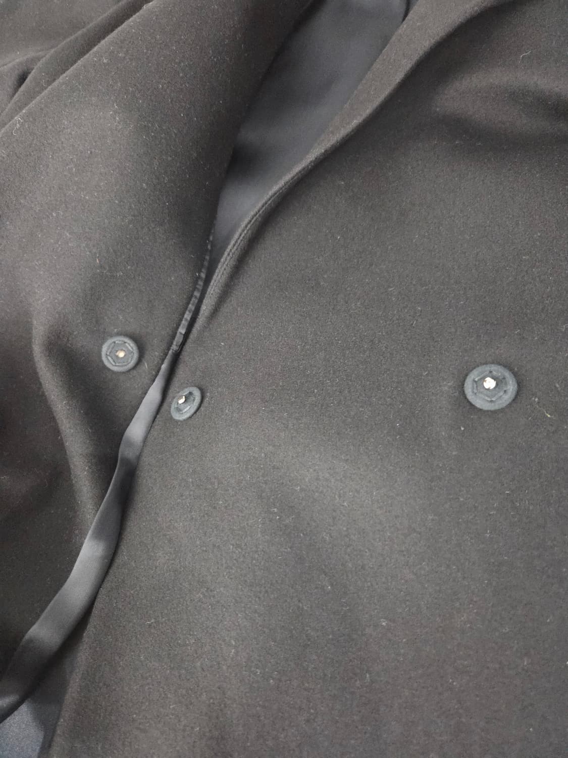 COS 코스 울 캐시미어 모헤어 블렌드 컬러블록 코트 상품이미지7