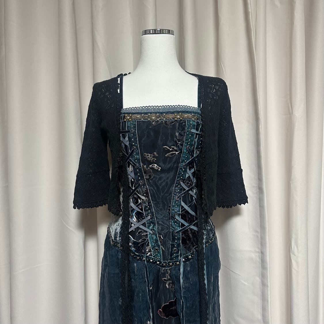 오리엔탈 비즈디테일 원피스 상품이미지4