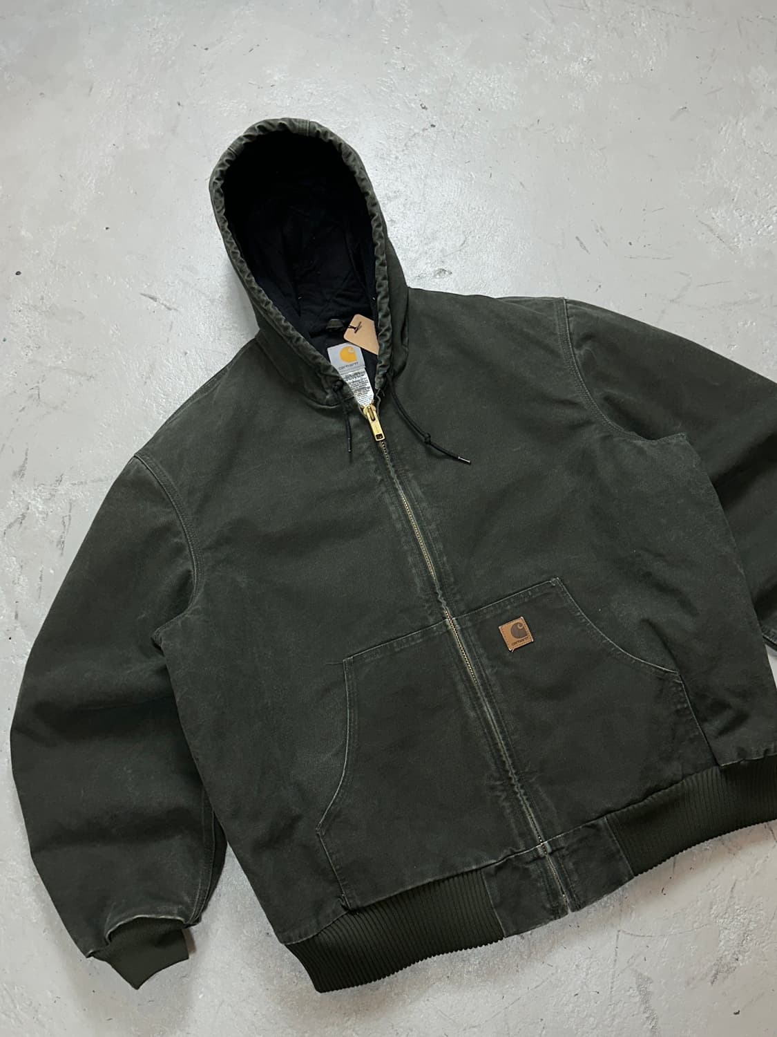 OG 칼하트 J130 액티브 자켓 칼하트 MOS 모스그린 상품이미지6