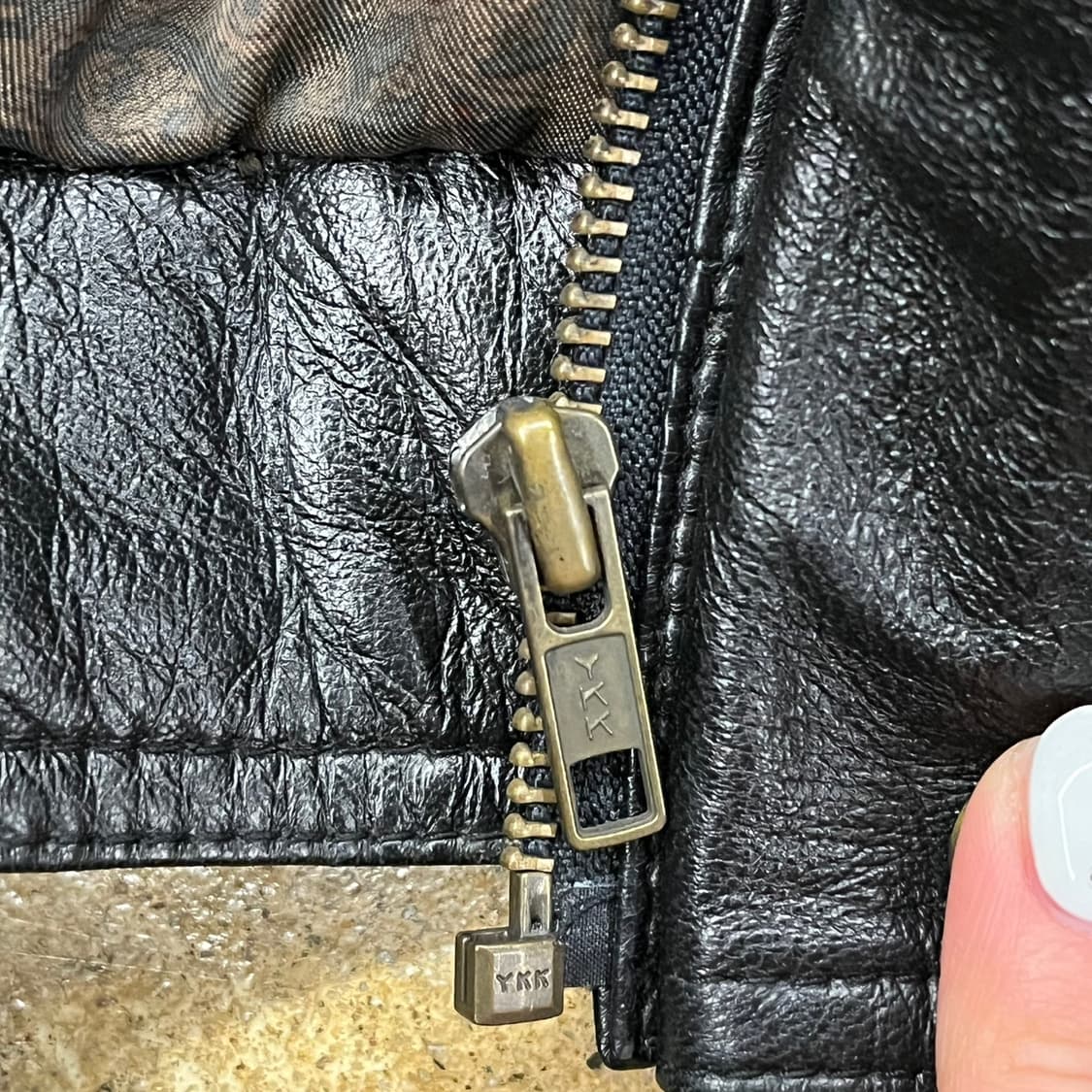 [정품/XL] Legend Dev 가죽 자켓 블랙 상품이미지7