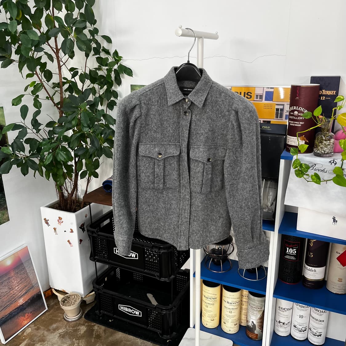 이자벨마랑 숄더퍼프 셔츠자켓 34 상품이미지1