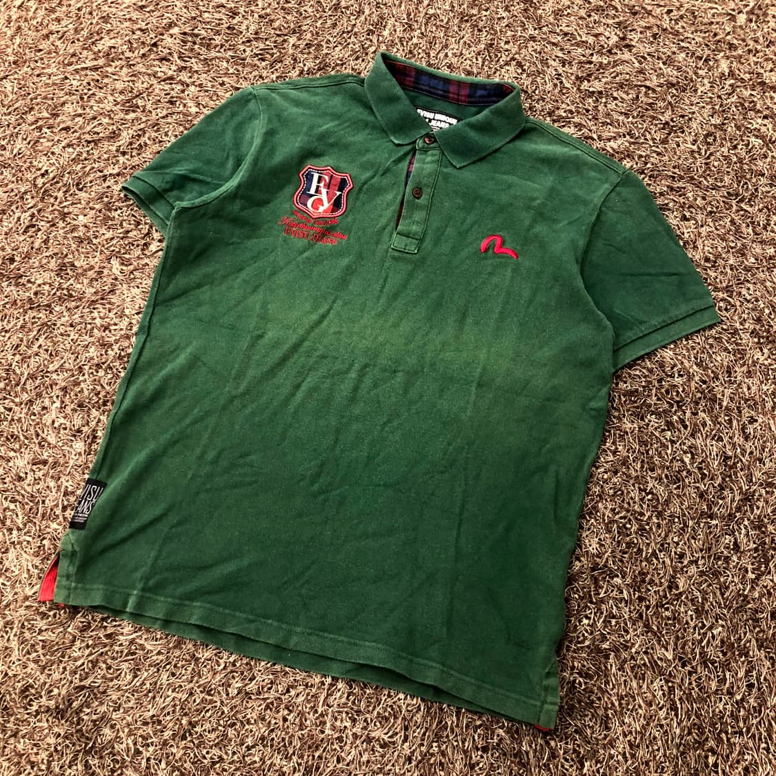 M 에비수 로고 PK 카라 반팔 티셔츠 M/XL 상품이미지1
