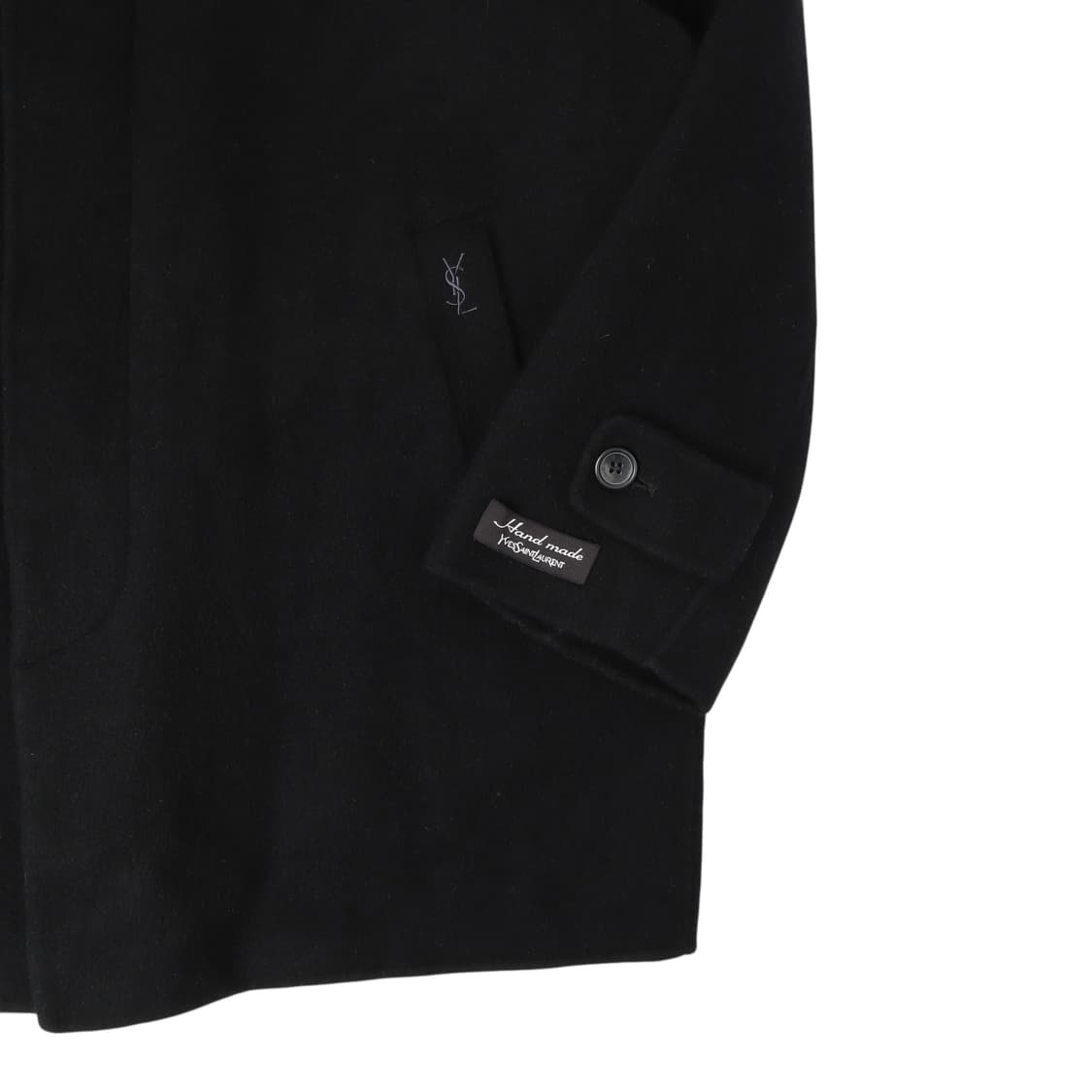 입생로랑 핸드메이드 캐시미어 블렌드 싱글 코트 상품이미지3