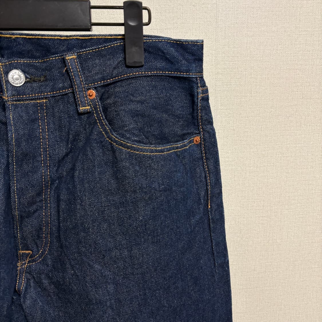 리바이스 501 스트레이트 생지 데님 팬츠 / W34, L30 상품이미지5